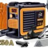 250A 110V Welding Machine, Portable Welder Machine, IGBT Digital Display LCD Stick Welder, Home DIY Arc Welder, Hot Start Arc Force Anti-stick Mini Welder