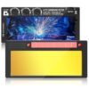 2x4 Auto Darkening Welding Lens, Shade 5-13 Adjustable, Solar Powered with HD True Color Technology - Fits Standard Welding Helmets/Hoods.