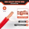 6 Gauge Welding Cable SZLYYDS Review High Quality Copper Wire and Battery Cable