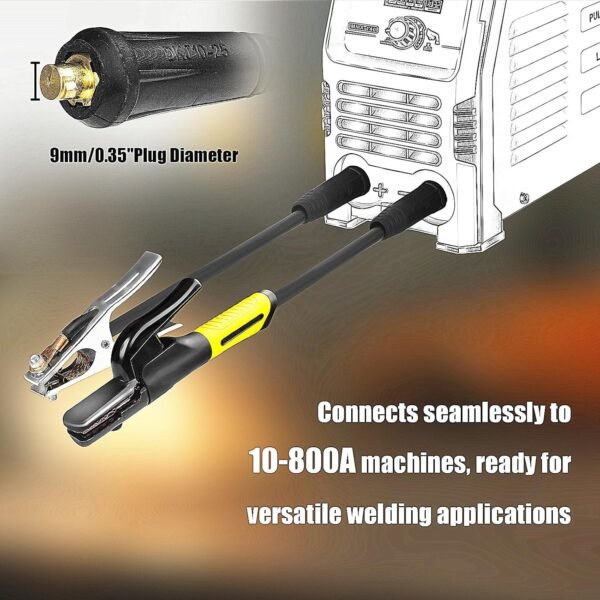 600AMP Welding Electrode Holder Review Welding Electrode Holder Heavy Duty Performance Tested