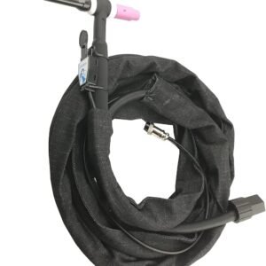Air Cooled Gas Power Incorporated TIG Welding Torch Flexible Head Neck WP-17F 150Amps 4M Gun M16*1.5 Hose Cable
