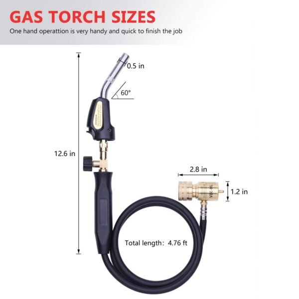 Aismrii Propane Torch Review Quick Ignition Brass Hose for Precision Welding Aismrii Propane Torch Review Quick Ignition Brass Hose for Precision Welding