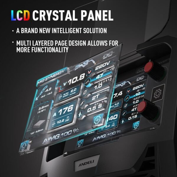 ANDELI MIG Welding Equipment MIG 270 PLUS Review Powerful Multiprocess Welder Features