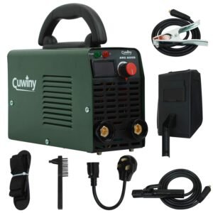 ARC Welder Mini, Cuwiny ARC200D 110v/220v IGBT Inverter Welding Machine, Maximum 140A MMA/Stick, Dual Voltage with High Frequency Duty Cycle Digital Display Welding. ARC Welder Mini, Cuwiny ARC200D 110v/220v IGBT Inverter Welding Machine, Maximum 140A MMA/Stick, Dual Voltage with High Frequency Duty Cycle Digital Display Welding.