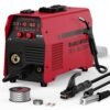 ARCCAPTAIN 160A MIG Welder, 4-in-1 Welder Machine 110V 220V, Flux Core MIG/GAS MIG/Lift TIG Welding/Stick Welding Machine with Synergy, Multiprocess Gas MIG Welder Equipment...