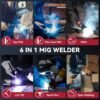 ARCCAPTAIN MIG Welder 250Amp Review 6 in 1 Welding Machine Features ARCCAPTAIN MIG Welder 250Amp Review 6 in 1 Welding Machine Features