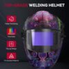 ARCCAPTAIN Welding Helmet Review Flip Up Design with Large Clear Viewing Lens