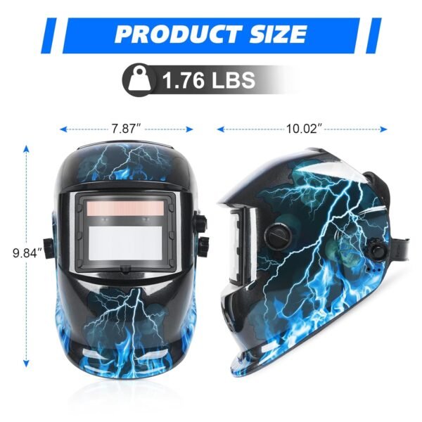 Auto Darkening Welding Helmet Review NDUUN hanmao-ca Adjustable Shade Range