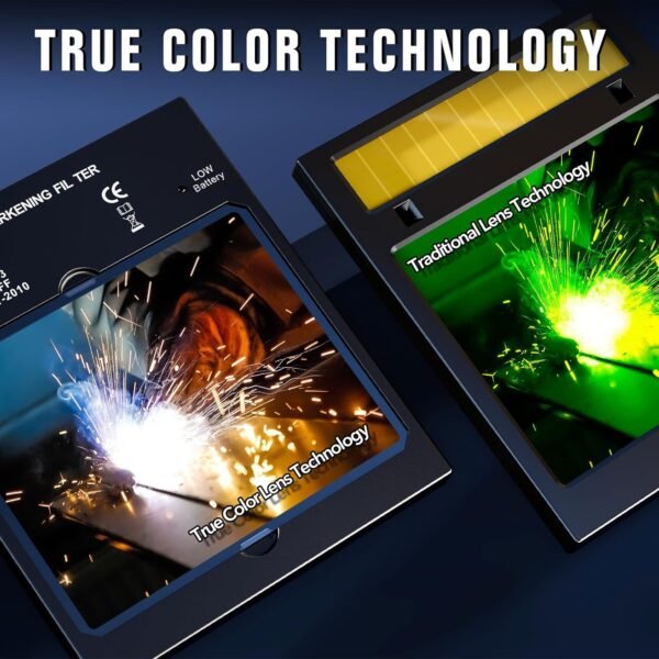 Auto Darkening Welding Helmet TRQWH by Wuhan Tuoerqi Review True Color and Large Viewing Benefits