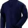 Black Stallion FN9-30C 30" 9oz. Navy FR Cotton Welding Jacket