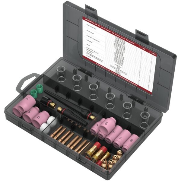 Comprehensive ARCCAPTAIN TIG Welding Equipment Review Essential 49 Pcs Torch Accessories Kit