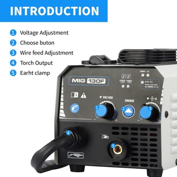 Comprehensive Review of AZZUNO MIG 130F Welder Best for Beginners and DIY Projects
