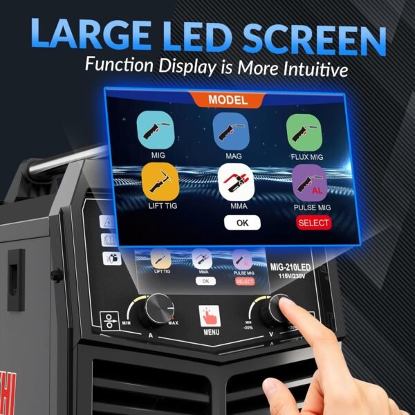 Comprehensive Review of GZ GUOZHI MIG-210LED MIG Welding Equipment Performance