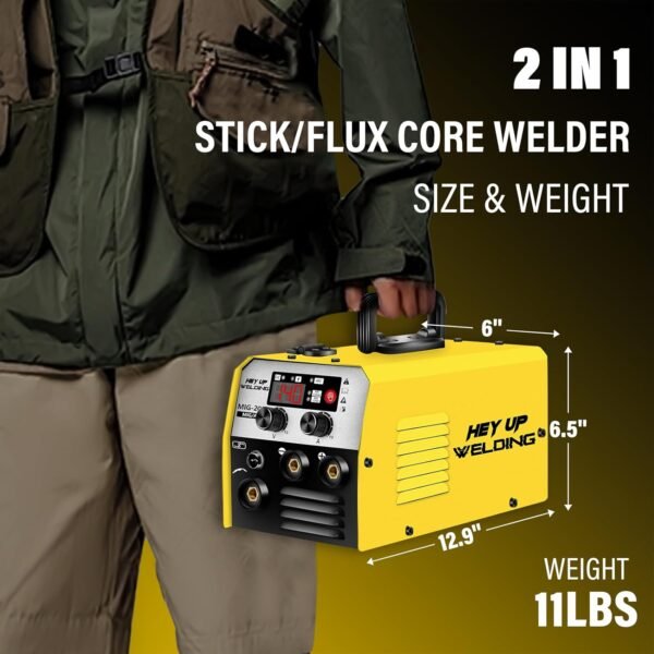 Comprehensive Review of HEY UP MIG Welder 200Y Dual Voltage Portable Equipment