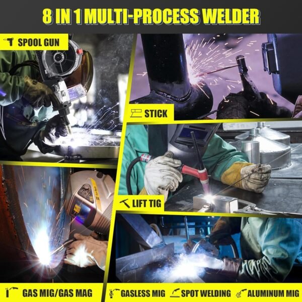 Comprehensive Review of HIZONE Aluminum MIG 200 Welder Versatility and Performance