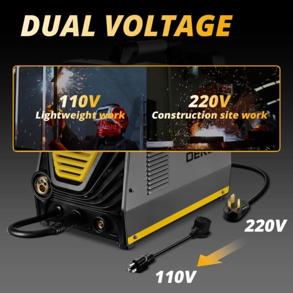 DEKO 200A MIG Welding Equipment Review Powerful Digital Synergic Welder Insights