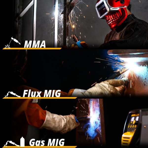 DEKO 200A MIG Welding Equipment Review Powerful Digital Synergic Welder Insights