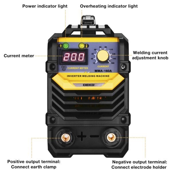 DEKOPRO MMA-160 ARC Welder Review Powerful IGBT Inverter Welding Equipment Insights