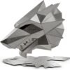 Dire Wolf Head Welding kit For Beginners Practice,201 stainless steel Welding Coupons,Laser Cut Welding Training Metal Suitable For TIG, MIG, Gas, Arc, Stick, DIY Welding...