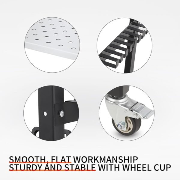 ElfinAura Welding Table Review Heavy Duty 1200lbs Capacity with Locking Wheels