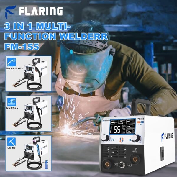 FLARING FM155 MIG Welding Equipment Review Comprehensive Flux Core Welder Insights FLARING FM155 MIG Welding Equipment Review Comprehensive Flux Core Welder Insights