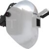 Flip Up Chopped Fiberglass Sugar Scoop Welding Helmet, Medium Cut top and Bottom Sugar Scoop Pipeline Welding Hood