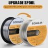 Flux Core Welding Wire SONNLER 030 Review Best Value Low Spatter Mild Steel Wire