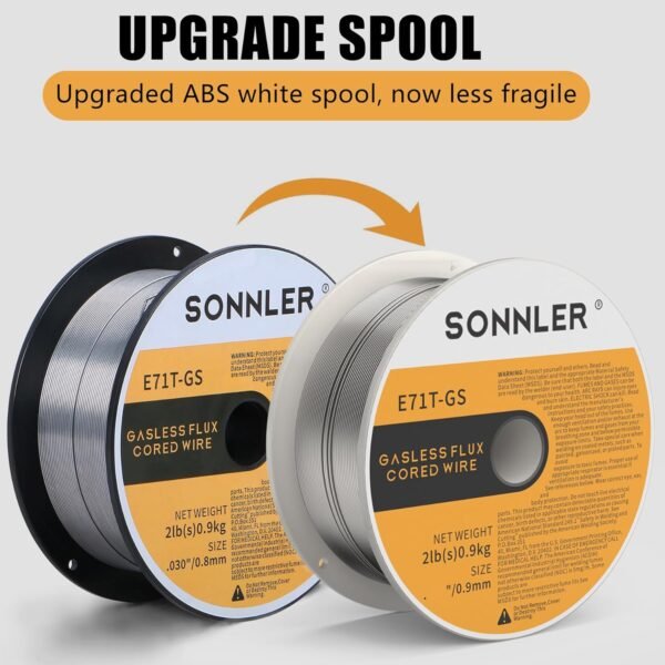 Flux Core Welding Wire SONNLER 030 Review Best Value Low Spatter Mild Steel Wire