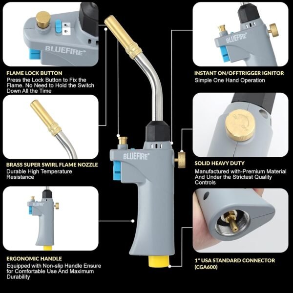 Gas Welding Torch Review MR. TORCH BTS-8088 Portable Heavy Duty Propane Torch