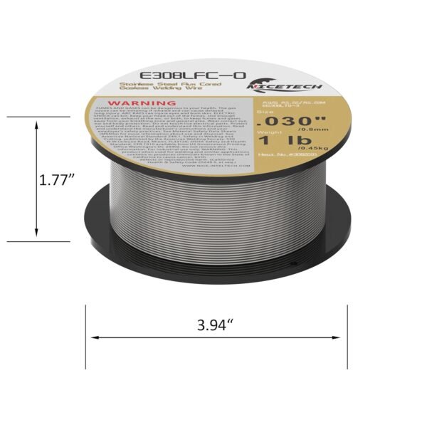 Gasless Flux Cored Welding Wire NICETECH Review Best Stainless Steel Welding Wire Performance