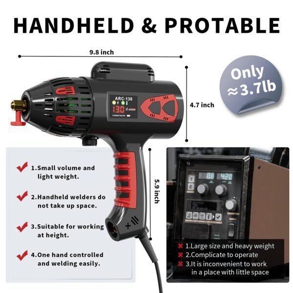 GZ GUOZHI Portable ARC Welder 130A Review Advanced Welding Equipment Insights
