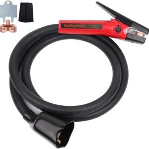 Heavy Duty 1000amp K4000 Carbon Arc Gouging Torch with 7ft cable, Red Handle
