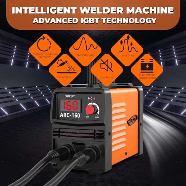 HEIZO Mini Stick Welder WS-601 Review Compact Portable 160A Welding Machine Performance