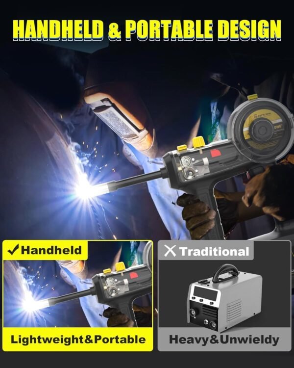 HIZONE Handheld MIG Welder Review Compact Gasless Welding Machine Performance Tested