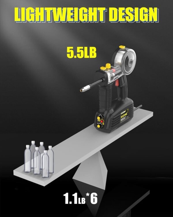 HIZONE Handheld MIG Welder Review Compact Gasless Welding Machine Performance Tested