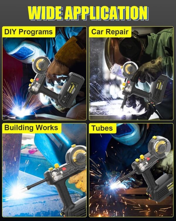 HIZONE Handheld MIG Welder Review Compact Gasless Welding Machine Performance Tested