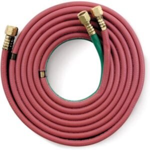 Hobart 770132 Oxy/Acet,Hose, Grade R, Twin Welding 1/4-Inch by 25-Feet, Red