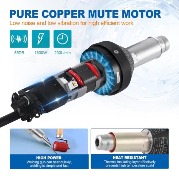 Iglobalbuy 1600W Heat Gun Review High Performance Plastic Welding Tool Insights