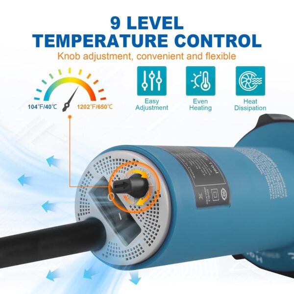 Iglobalbuy 1600W Heat Gun Review High Performance Plastic Welding Tool Insights