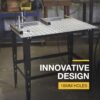 Klutch Steel Welding Table Review Heavy Duty Workbench with 24-Pc Fit-Up Kit