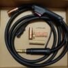 MIG WELDING GUN &TORCH 15' 150AMP fits Lincoln Power Mig 140, Power Mig 140C, Power Mig 140T, Power Mig 180, Power Mig 180C, Power MIG 180T, Power MIG 180 Dual, POWER MIG 210 MP