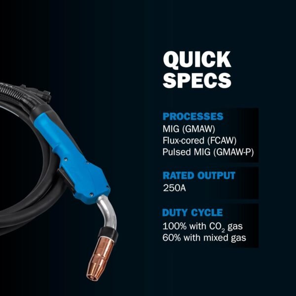 Miller MDX-250 MIG Welding Gun Review Powerful Wire-Feeding and Pulse Welding Performance Miller MDX-250 MIG Welding Gun Review Powerful Wire-Feeding and Pulse Welding Performance