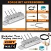 Nelyrho Gas Propane Forge Four Burners Review Best Welding Kit for Blacksmithing