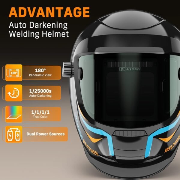 Panoramic Auto Darkening Welding Helmet FB ALLIANCE PANO Review for Ultimate Safety and Comfort