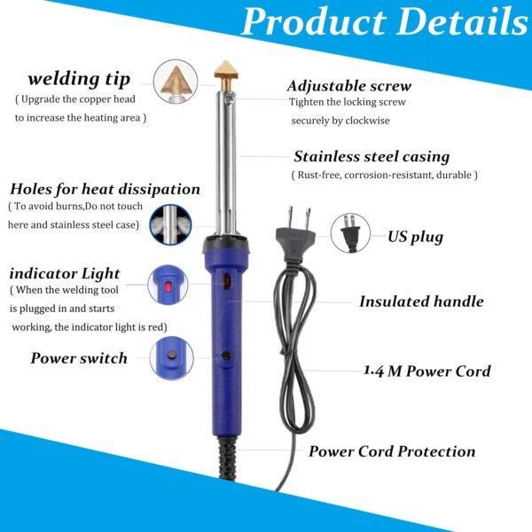 Plastic Welding Kit VCTSELITY Review Portable 100W Soldering Iron for Car Repairs Plastic Welding Kit VCTSELITY Review Portable 100W Soldering Iron for Car Repairs