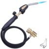 Propane Torch Hand Hose, Mapp Gas Torch,Welding Torch,Hose Length 1.5M/60"Maximum Operating Temperature 1900℃/3600℉-with Hook (Quick ignition with valve Style) Propane Torch Hand Hose, Mapp Gas Torch,Welding Torch,Hose Length 1.5M/60"Maximum Operating Temperature 1900℃/3600℉-with Hook (Quick ignition with valve Style)