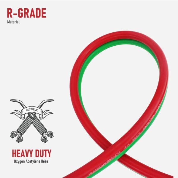 RX WELD Oxygen Acetylene Hose 50 Feet Review Durable Rubber Grade R Performance