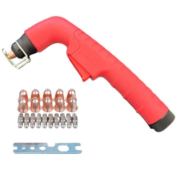 S45 Plasma Torch Head Low Frequency Plasma Cutting Torch With Electrodes PR0110 & Tips PD0116-08 22Pcs