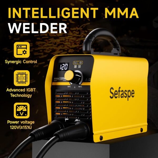 Sefaspe MMA 120E Stick Welder Review Lightweight Portable Welding Equipment Insights Sefaspe MMA 120E Stick Welder Review Lightweight Portable Welding Equipment Insights