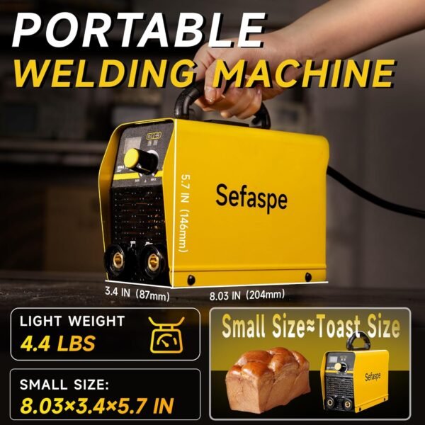 Sefaspe MMA 120E Stick Welder Review Lightweight Portable Welding Equipment Insights Sefaspe MMA 120E Stick Welder Review Lightweight Portable Welding Equipment Insights